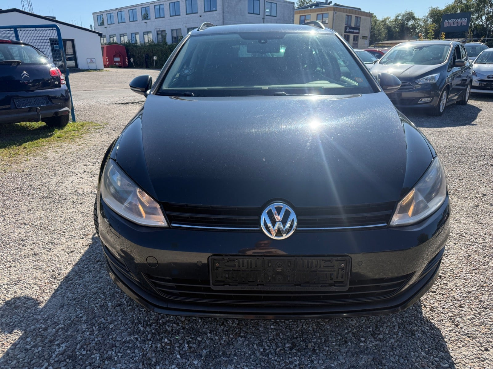 Sort VW Golf VII fra 2014