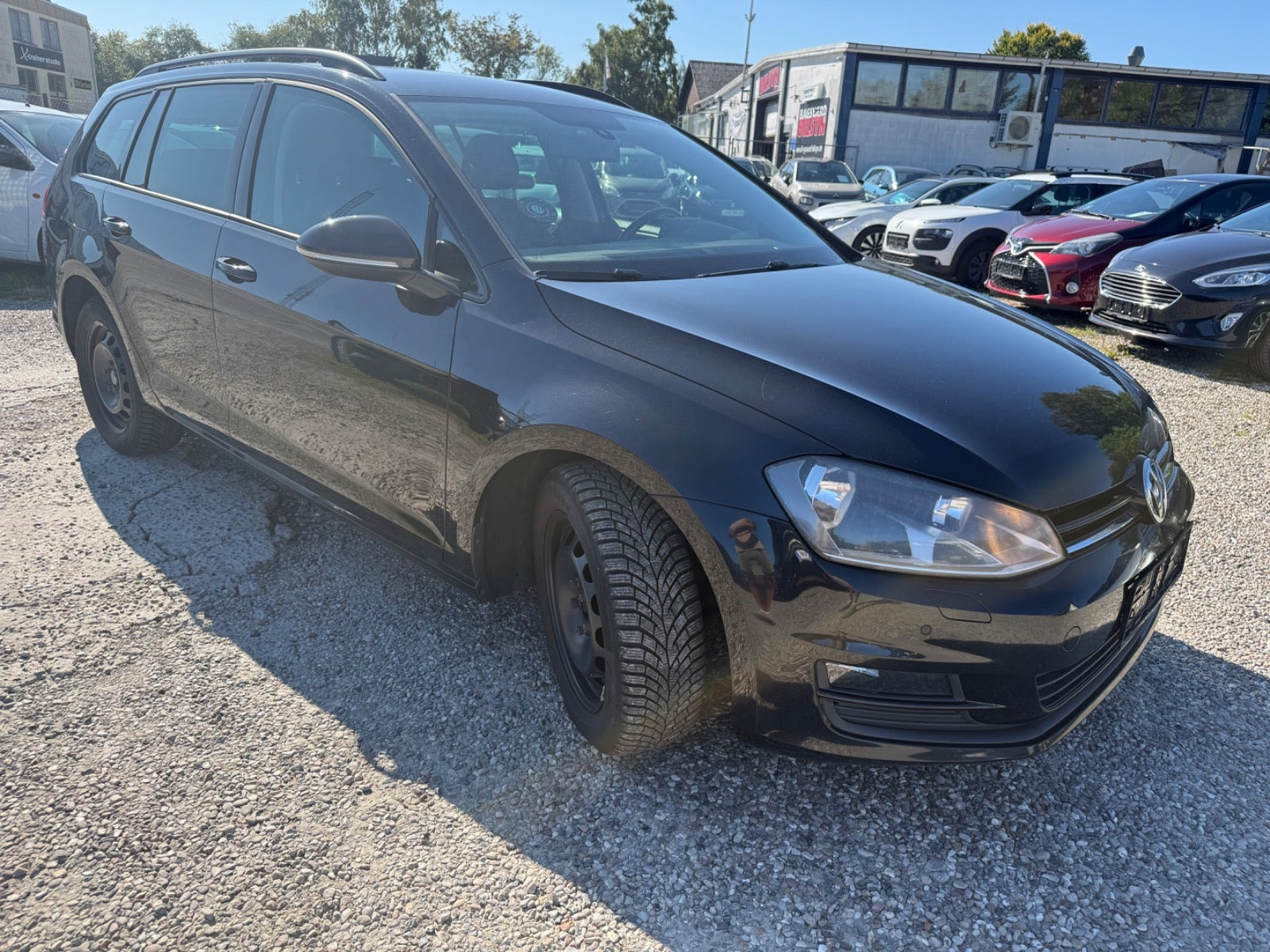 Sort VW Golf VII fra 2014