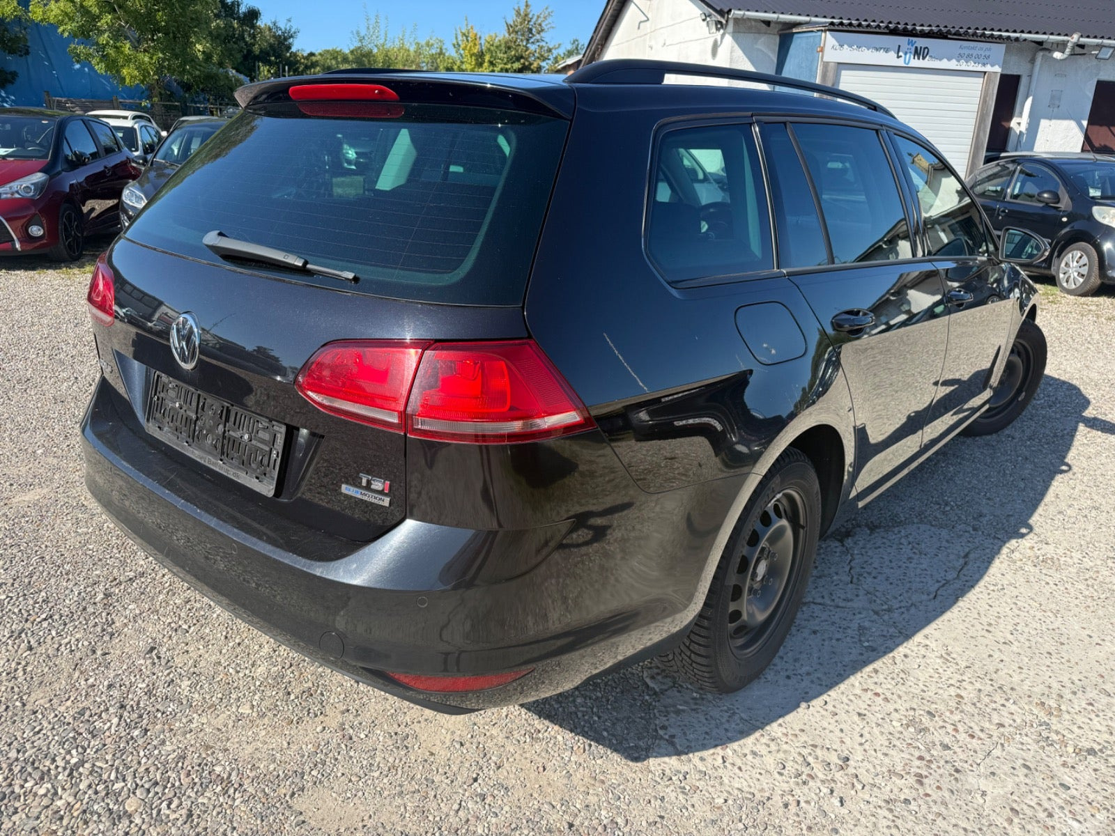 Sort VW Golf VII fra 2014