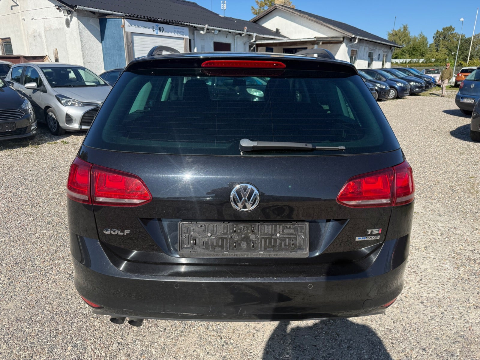 Sort VW Golf VII fra 2014