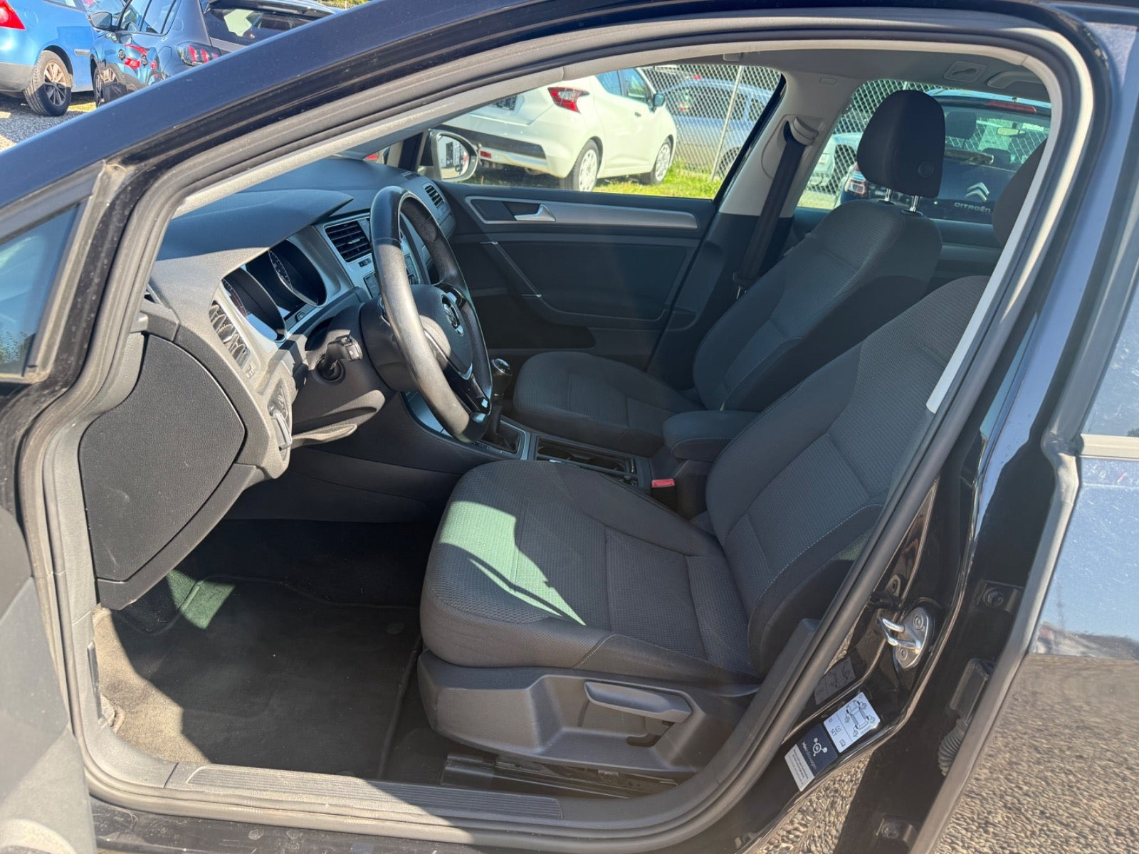 Sort VW Golf VII fra 2014