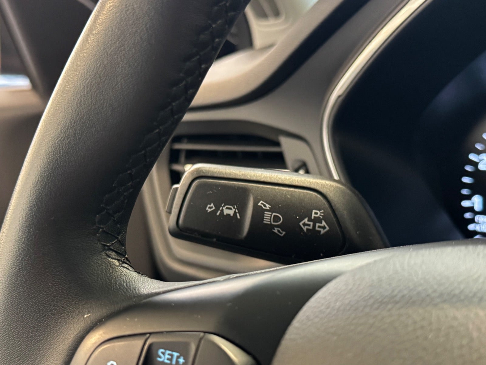 Blå Ford Focus fra 2021