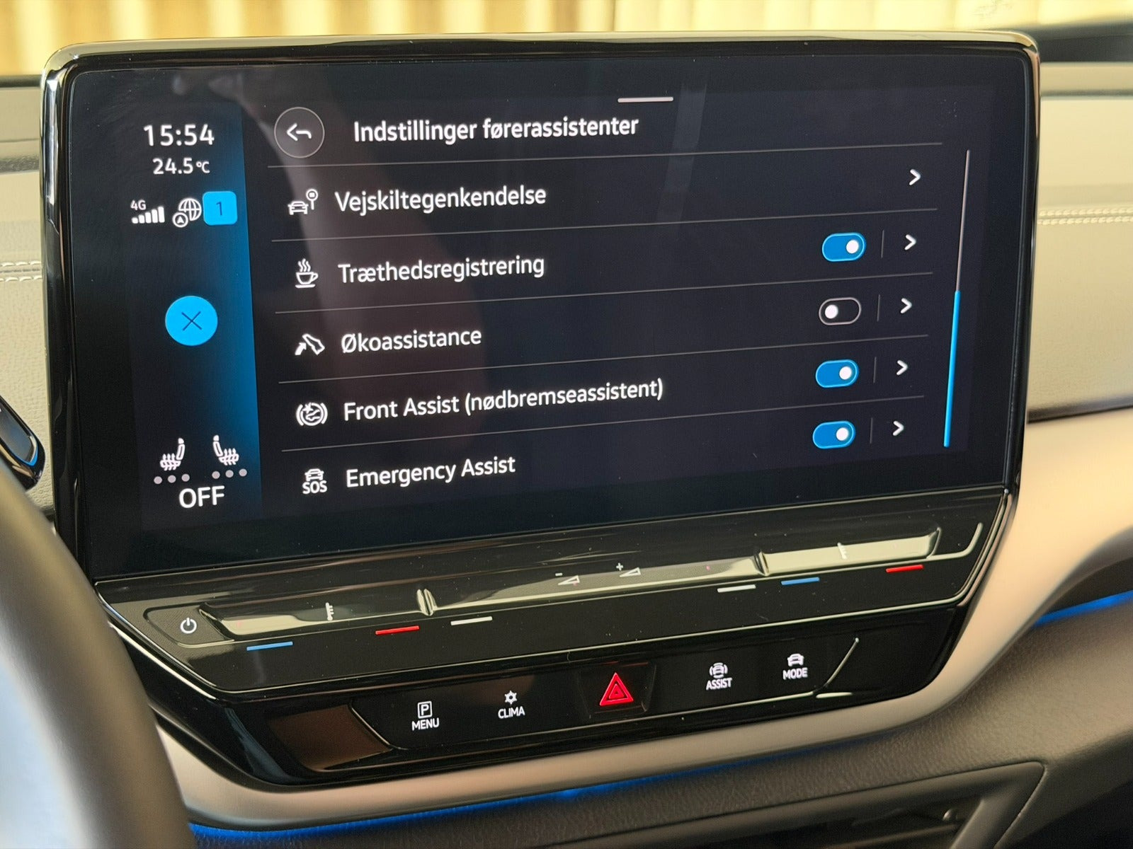 Rød VW ID.5 fra 2024