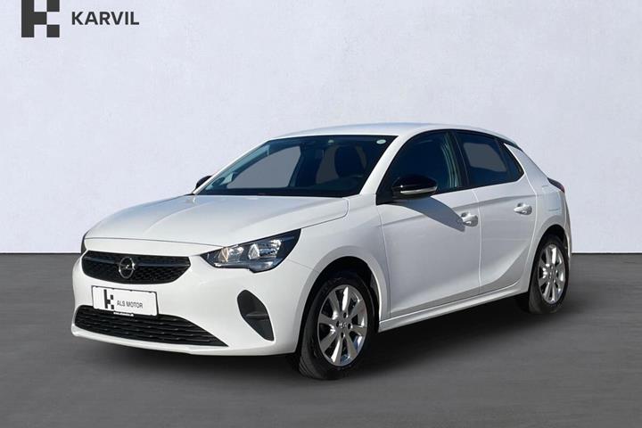 Hvid Opel Corsa fra 2023