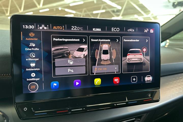 Blå Cupra Born fra 2022