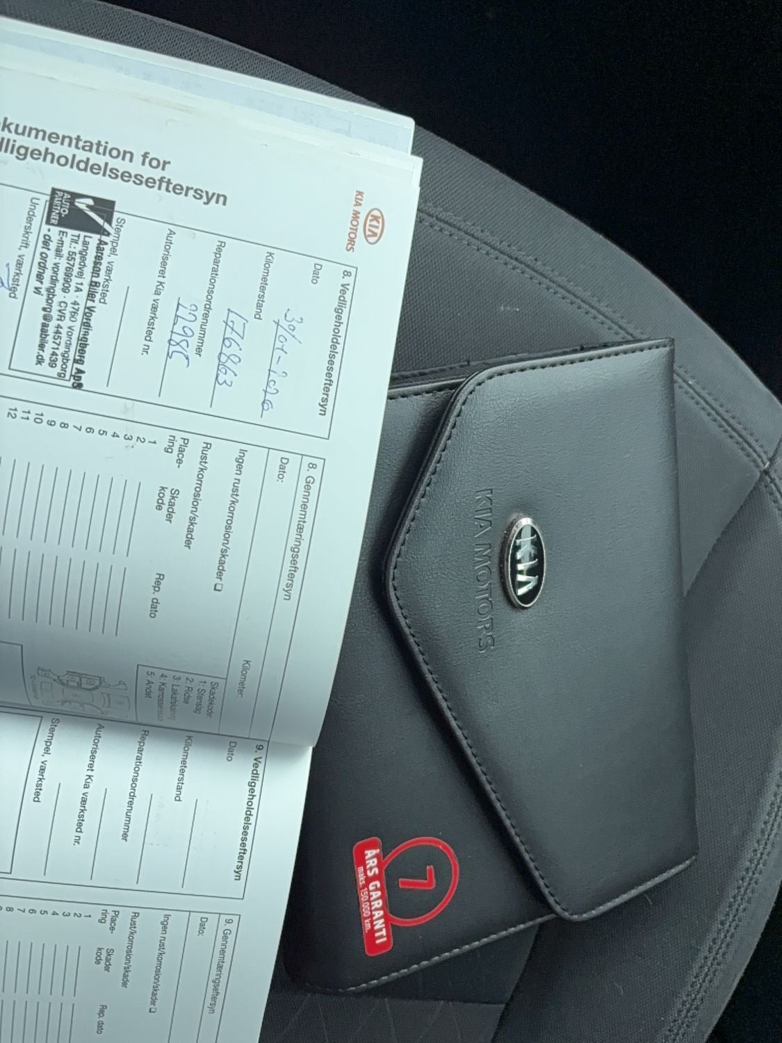 Hvid Kia Rio fra 2016