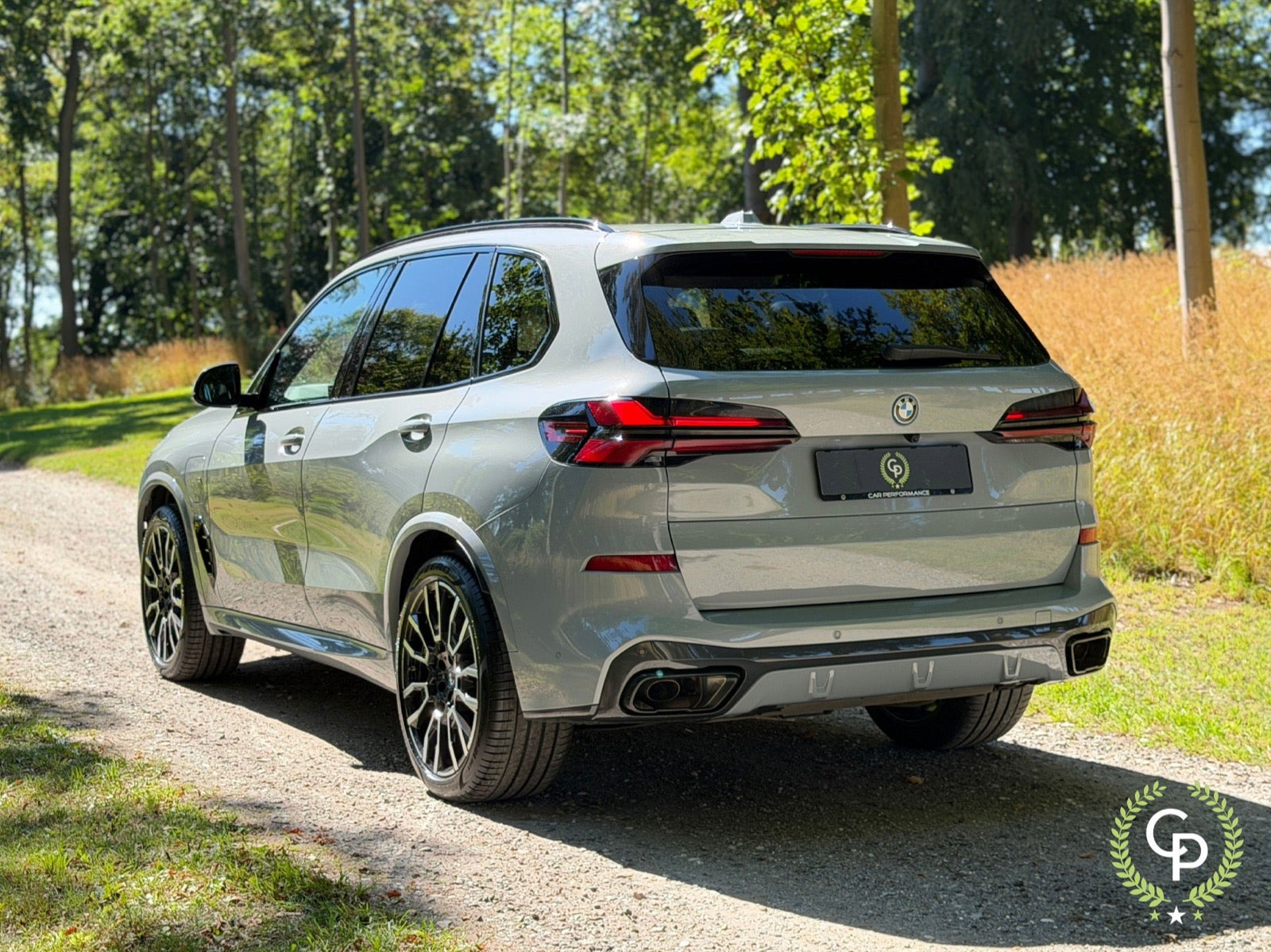 Grå BMW X5 fra 2024