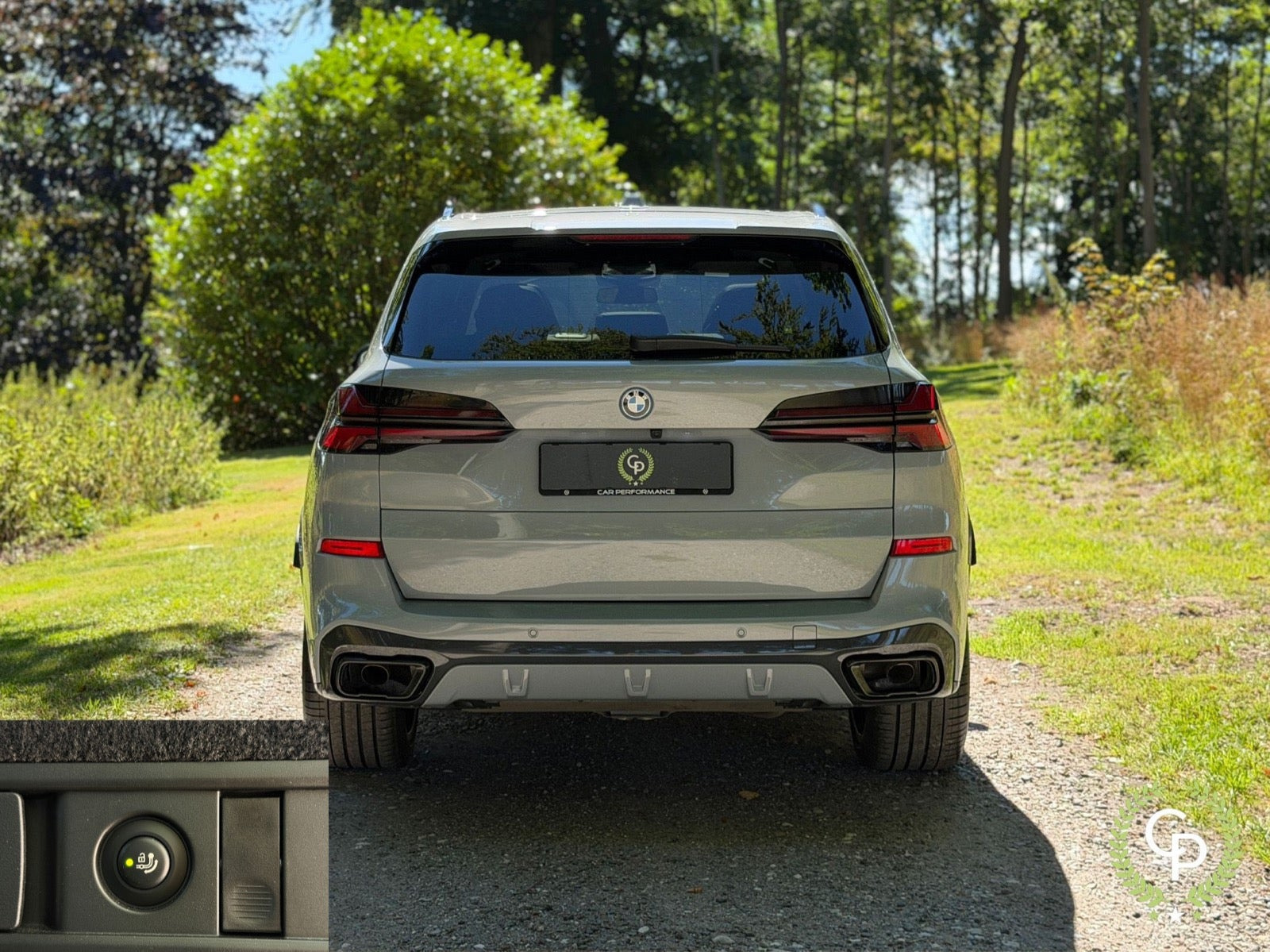 Grå BMW X5 fra 2024