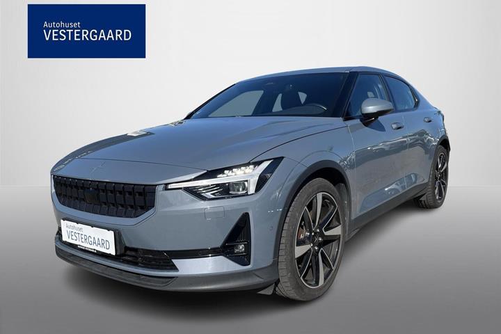 Grå Polestar 2 fra 2021