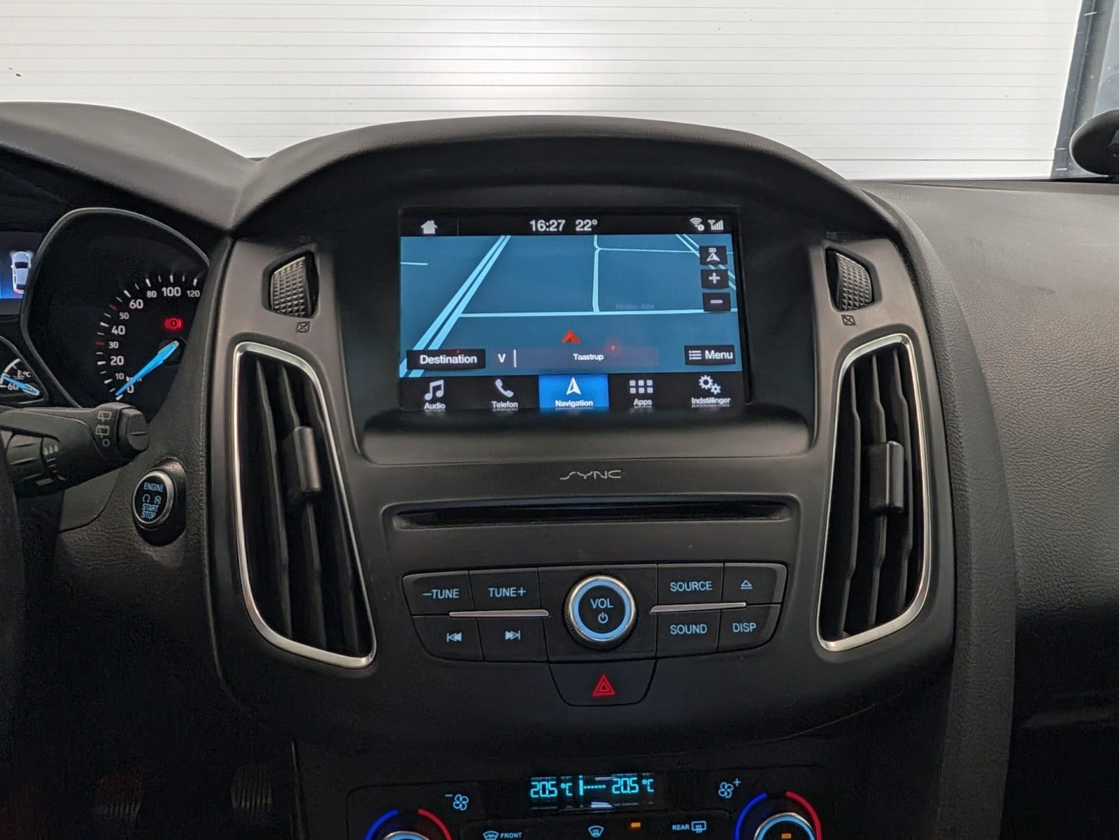 Sort Ford Focus fra 2017