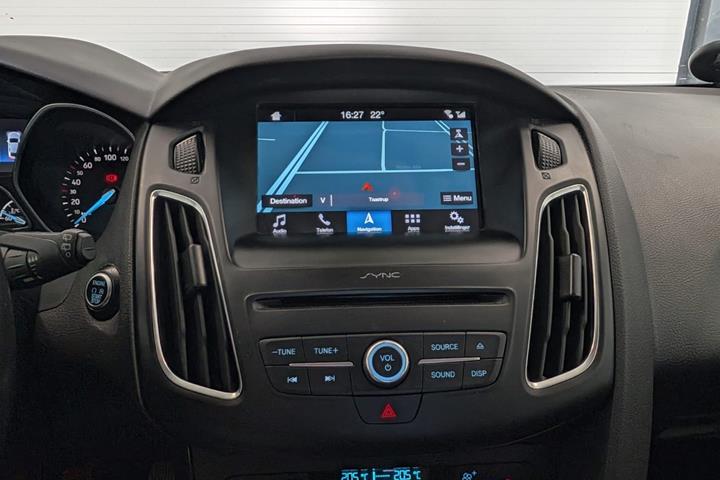 Sort Ford Focus fra 2017