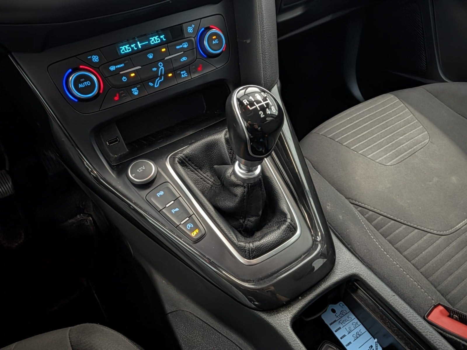 Sort Ford Focus fra 2017