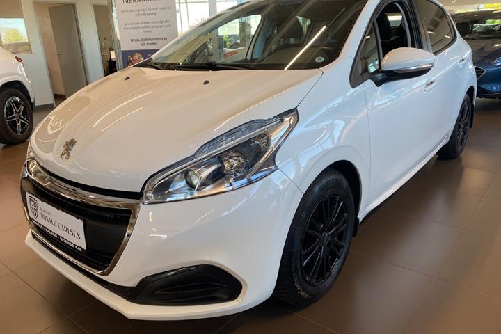 Hvid Peugeot 208 fra 2019