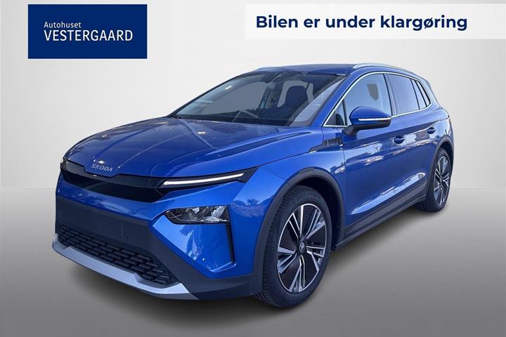 Blå Skoda Elroq fra 2025