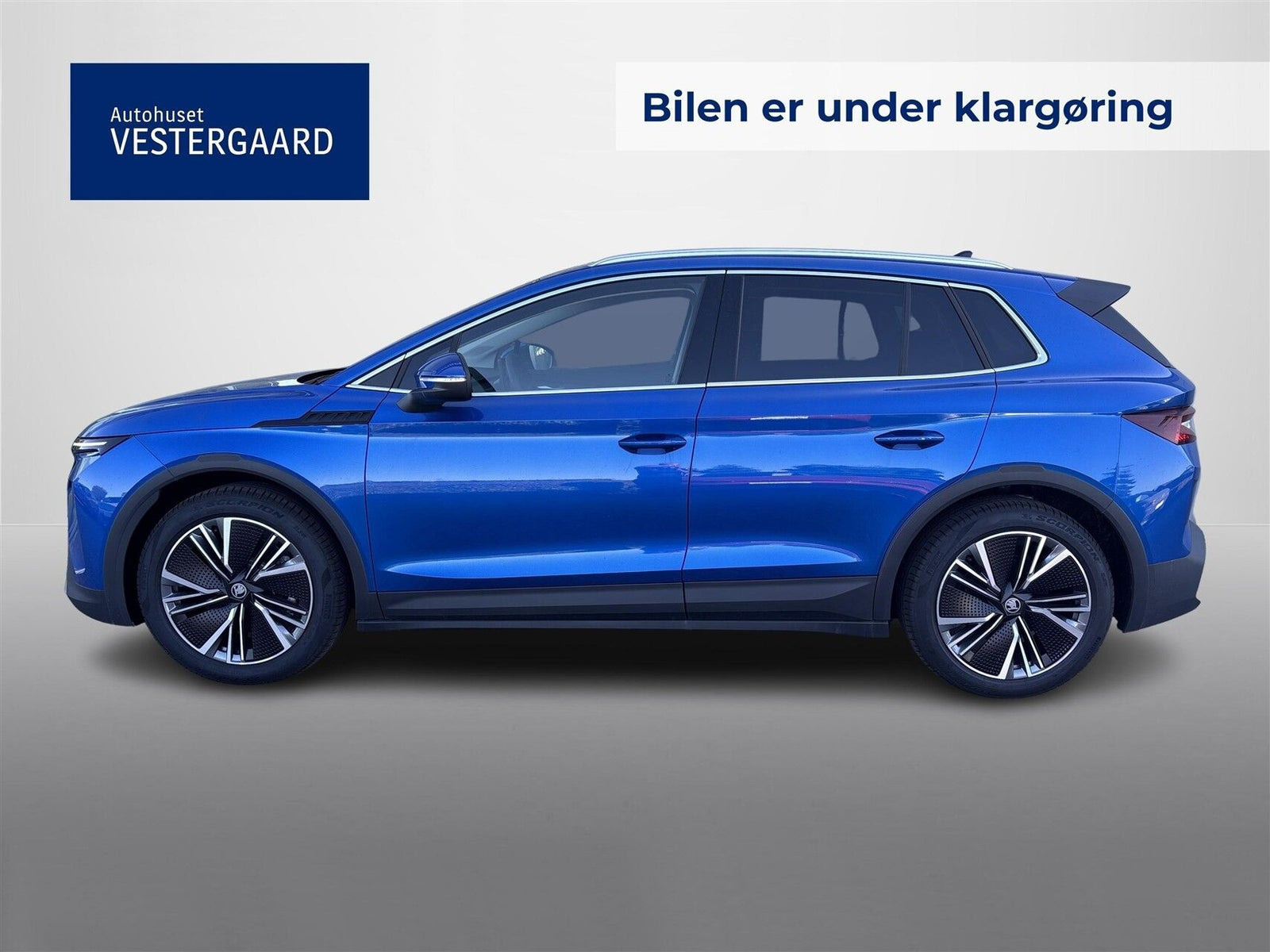 Blå Skoda Elroq fra 2025