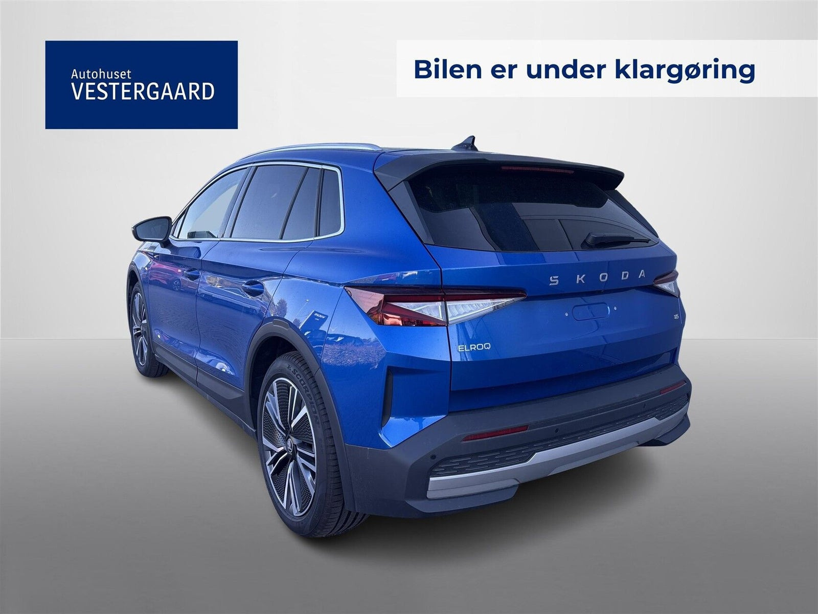 Blå Skoda Elroq fra 2025