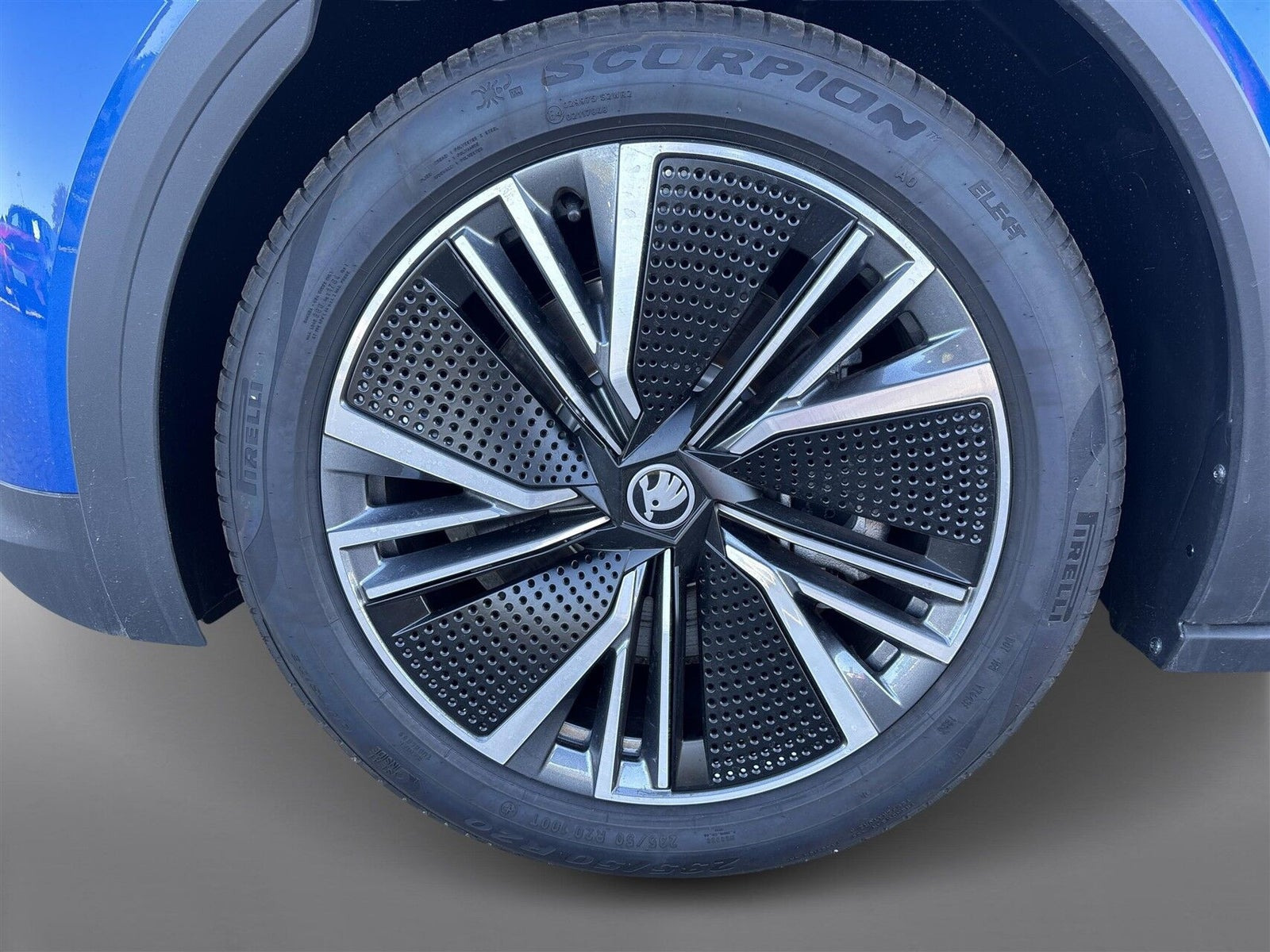 Blå Skoda Elroq fra 2025