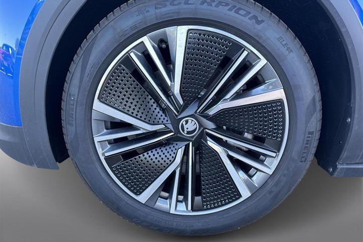 Blå Skoda Elroq fra 2025