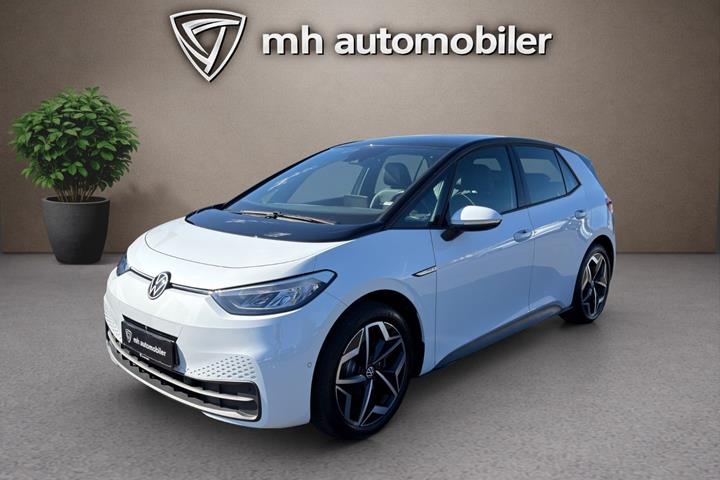Hvid VW ID.3 fra 2023