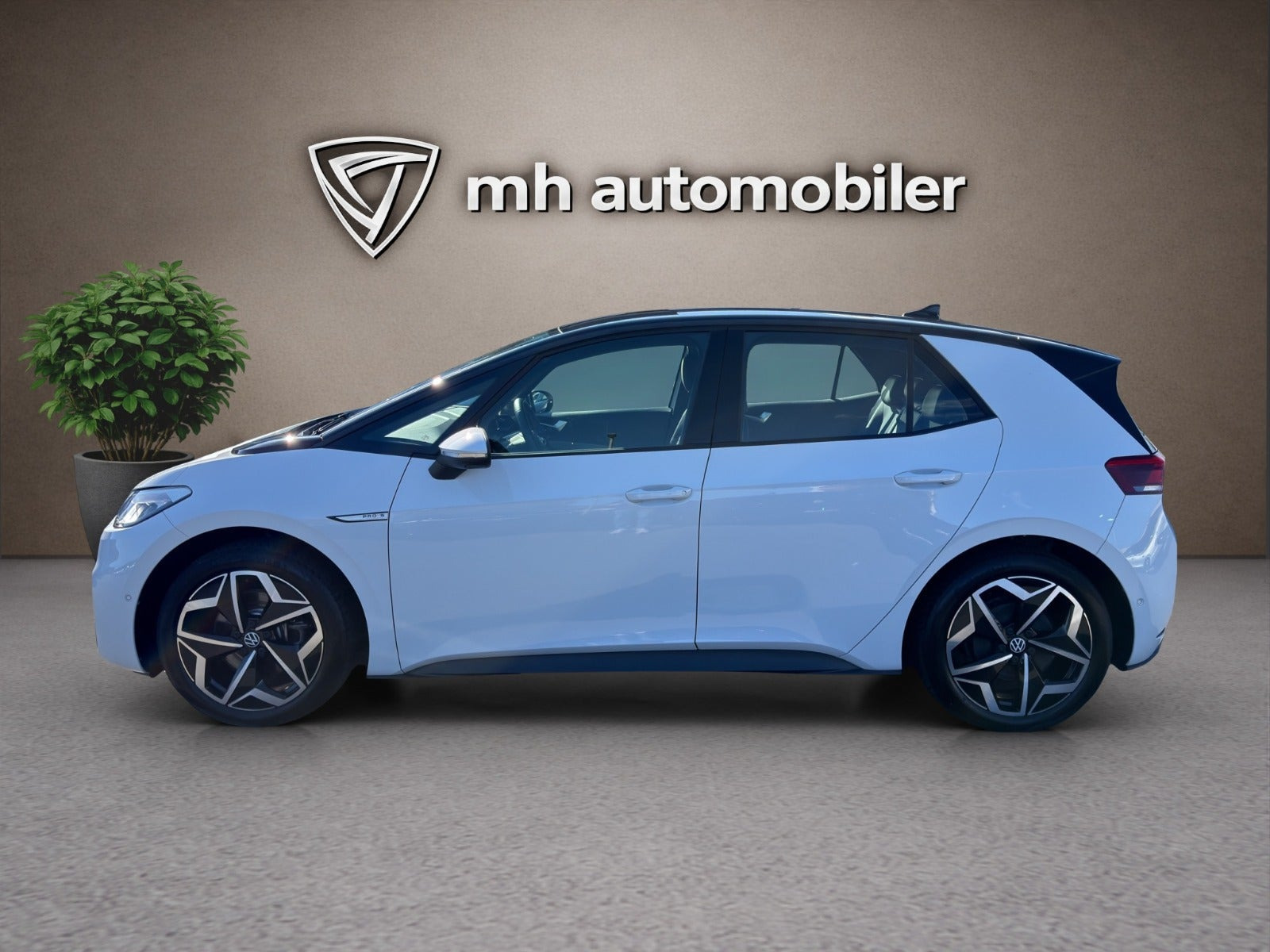 Hvid VW ID.3 fra 2023