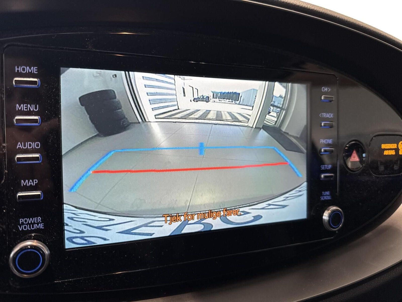 Blå Toyota Aygo X fra 2023