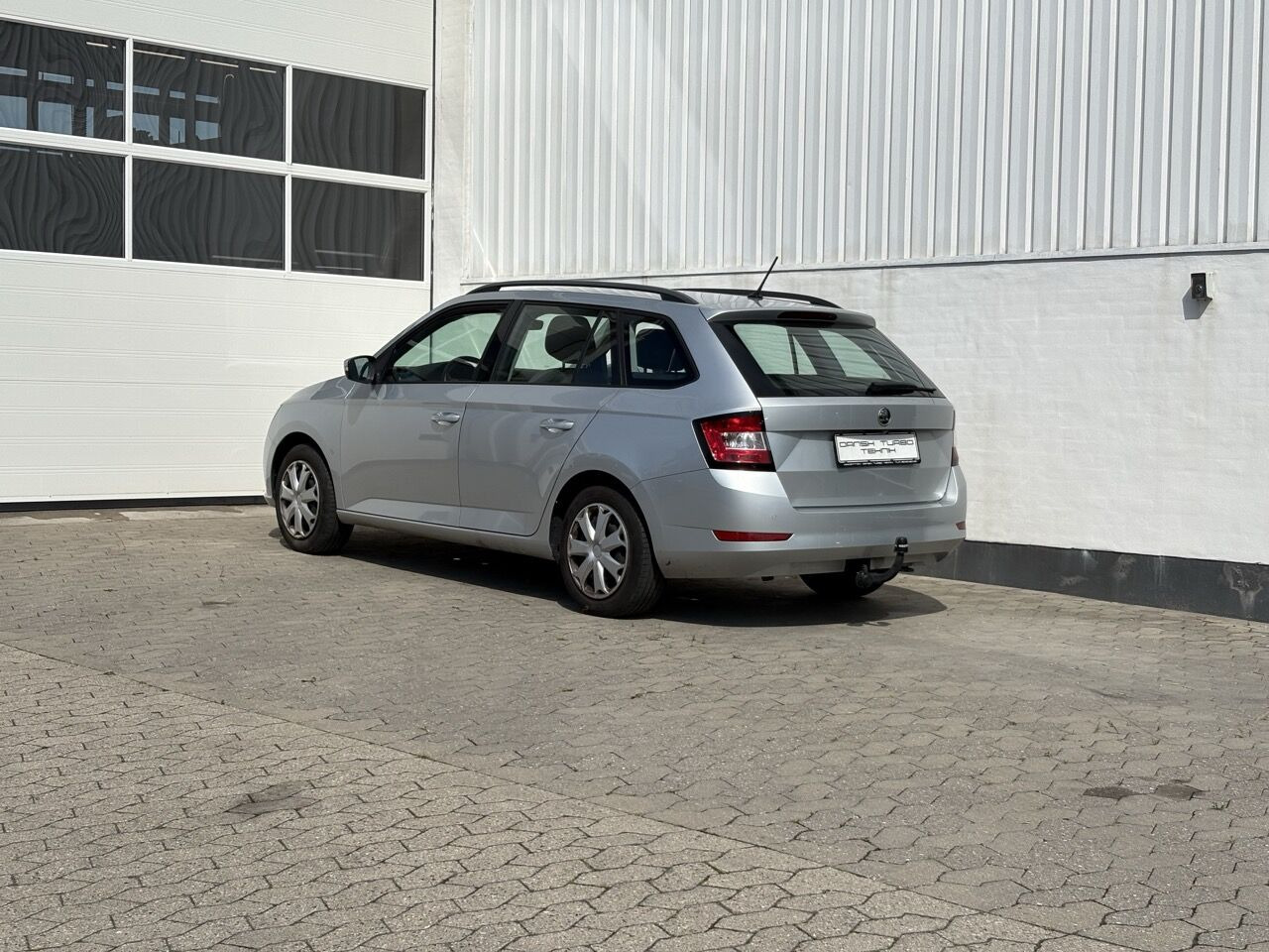 Sølv Skoda Fabia fra 2019
