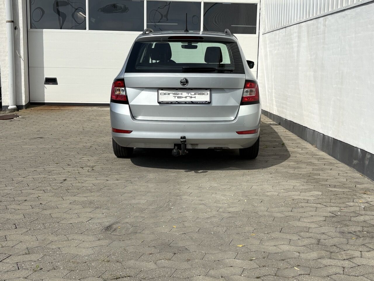 Sølv Skoda Fabia fra 2019