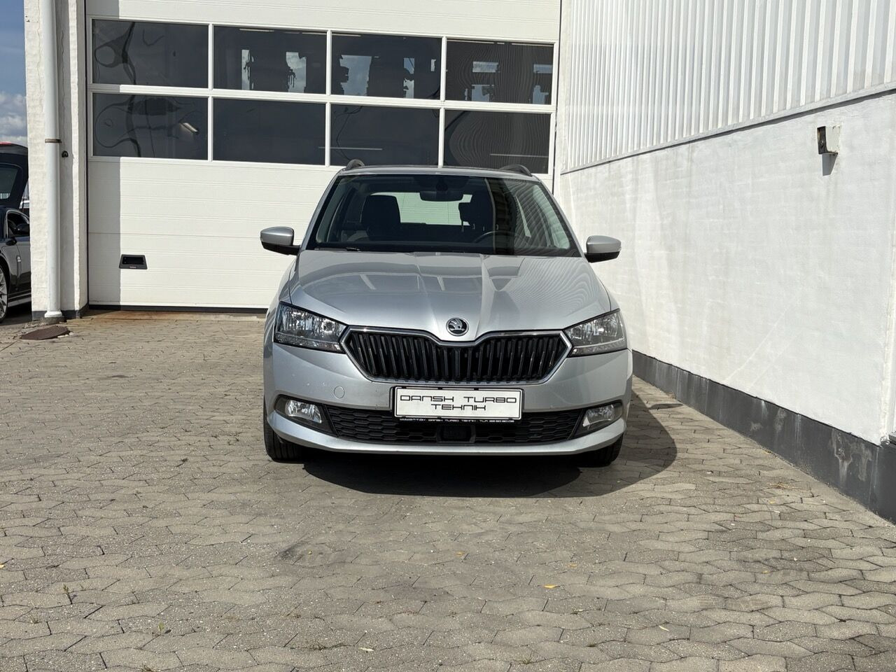 Sølv Skoda Fabia fra 2019