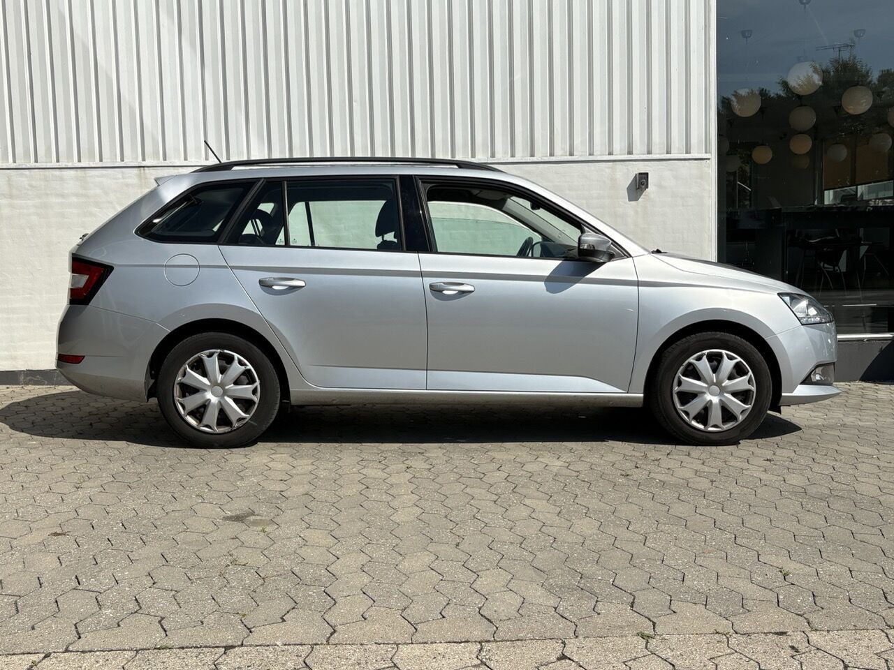 Sølv Skoda Fabia fra 2019