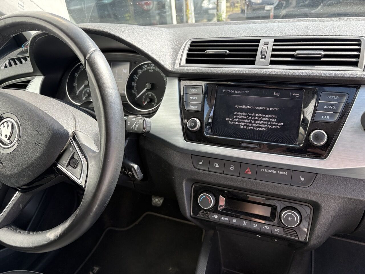 Sølv Skoda Fabia fra 2019