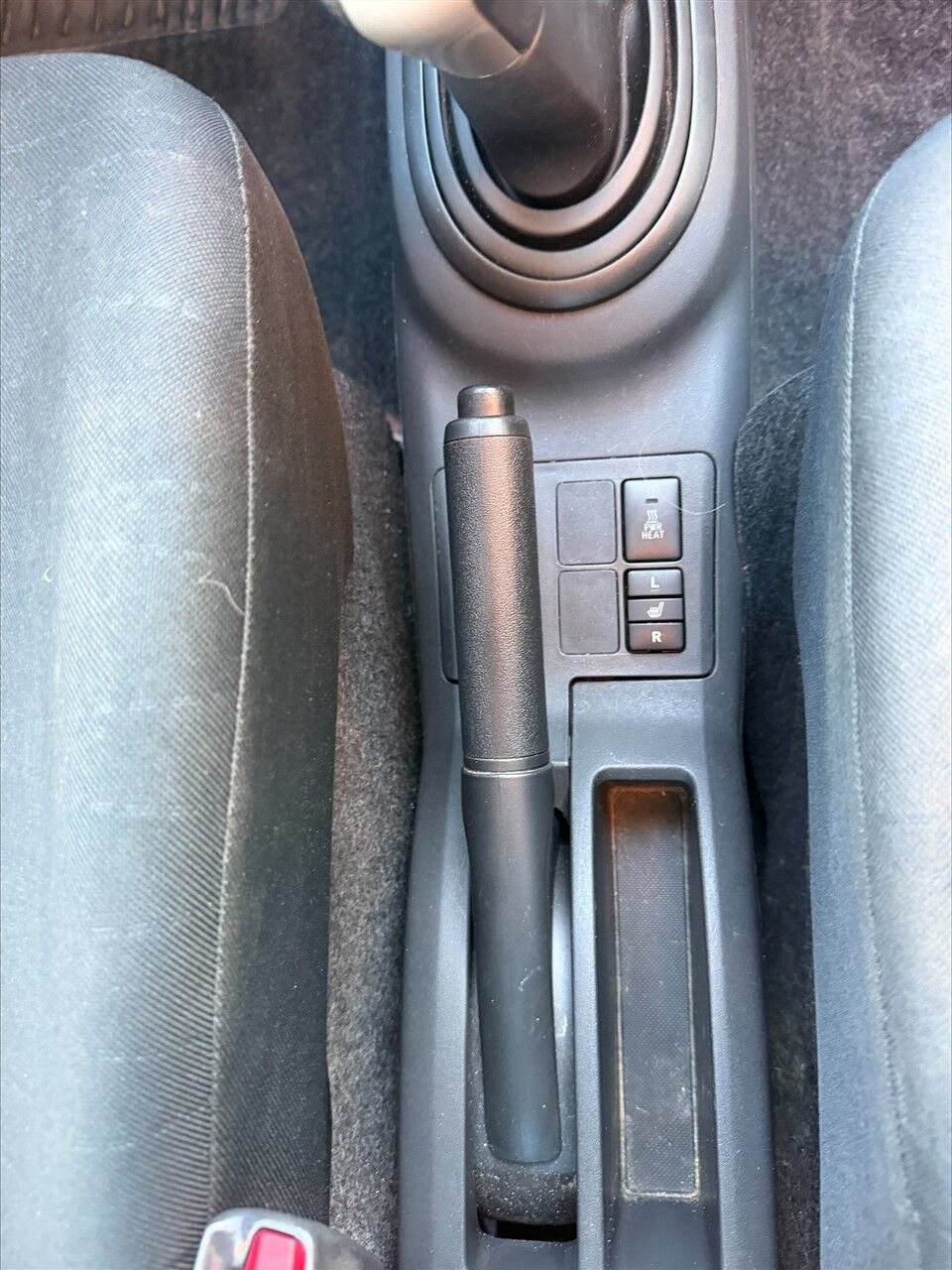Sort Toyota Yaris fra 2008