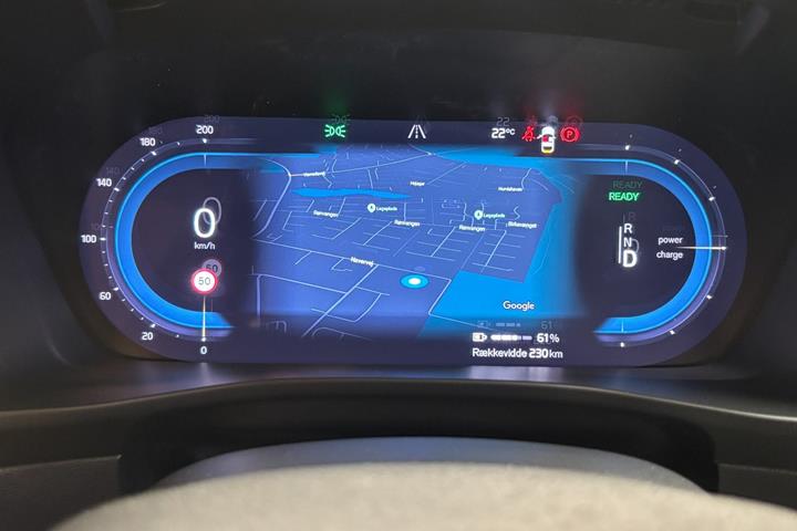 Grøn Volvo XC40 fra 2023
