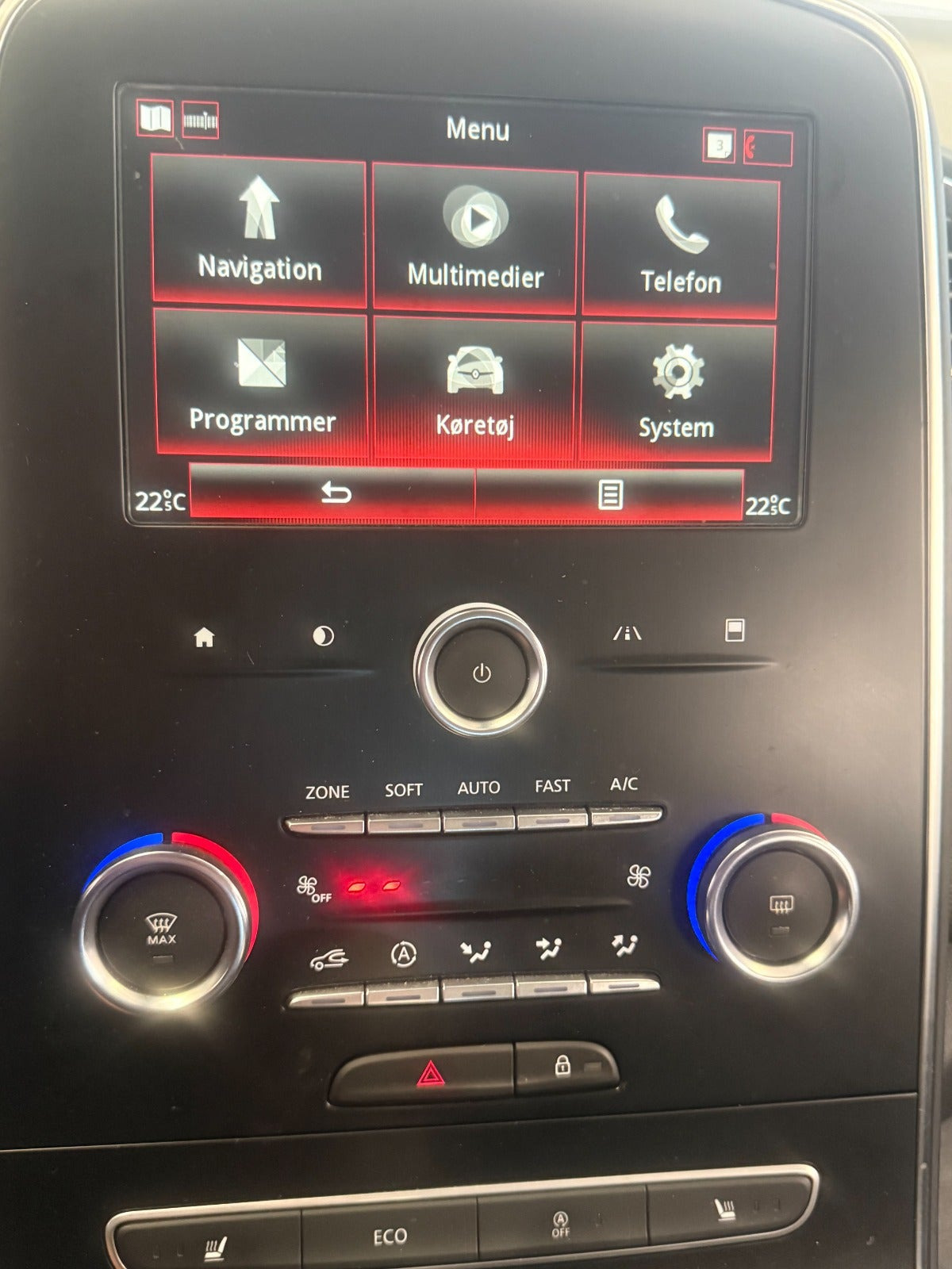 Sort Renault Grand Scenic IV fra 2018
