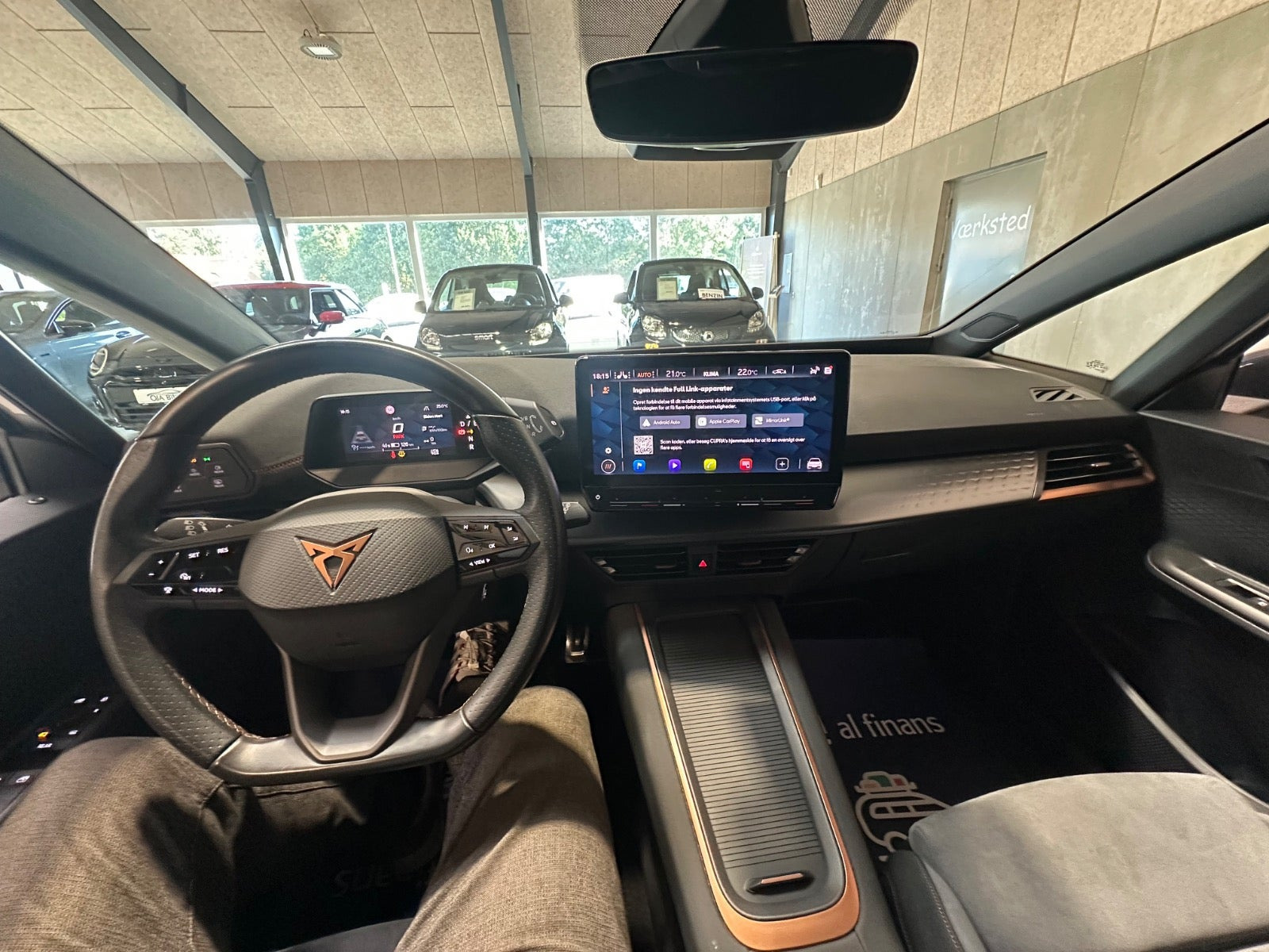 Sølv Cupra Born fra 2022