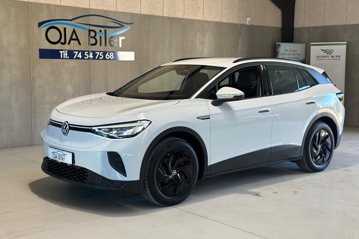 Hvid VW ID.4 fra 2022 set udefra