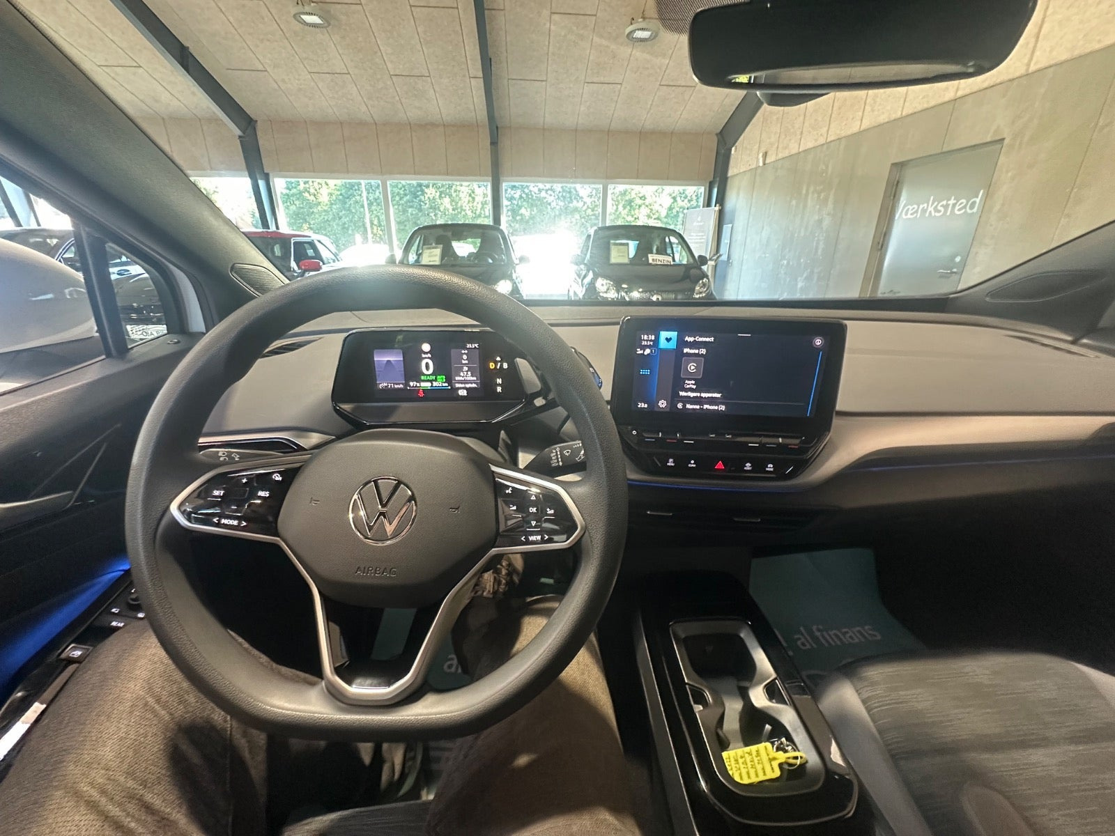 Hvid VW ID.4 fra 2022