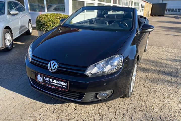 Sort VW Golf VI fra 2011