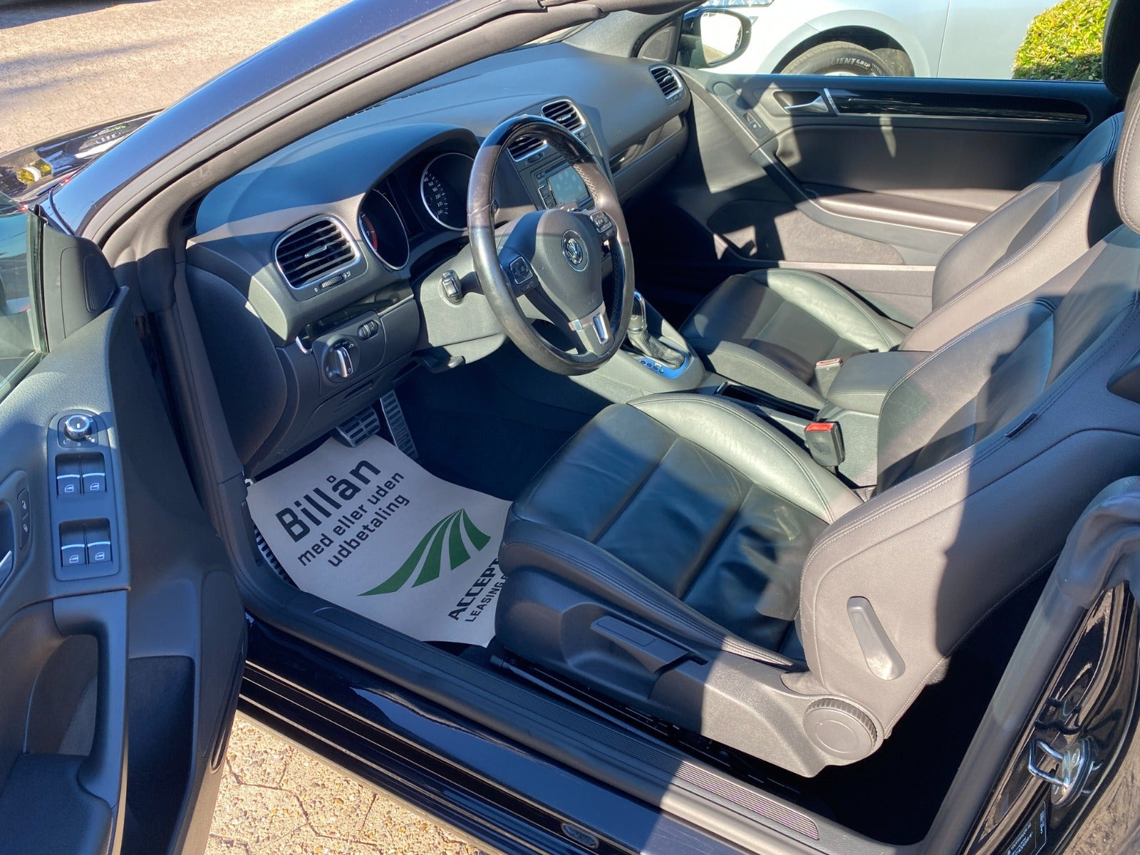 Sort VW Golf VI fra 2011