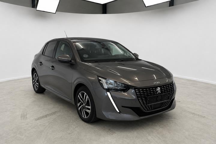 Grå Peugeot 208 fra 2020