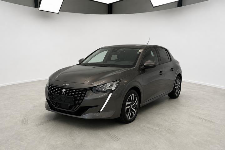 Grå Peugeot 208 fra 2020