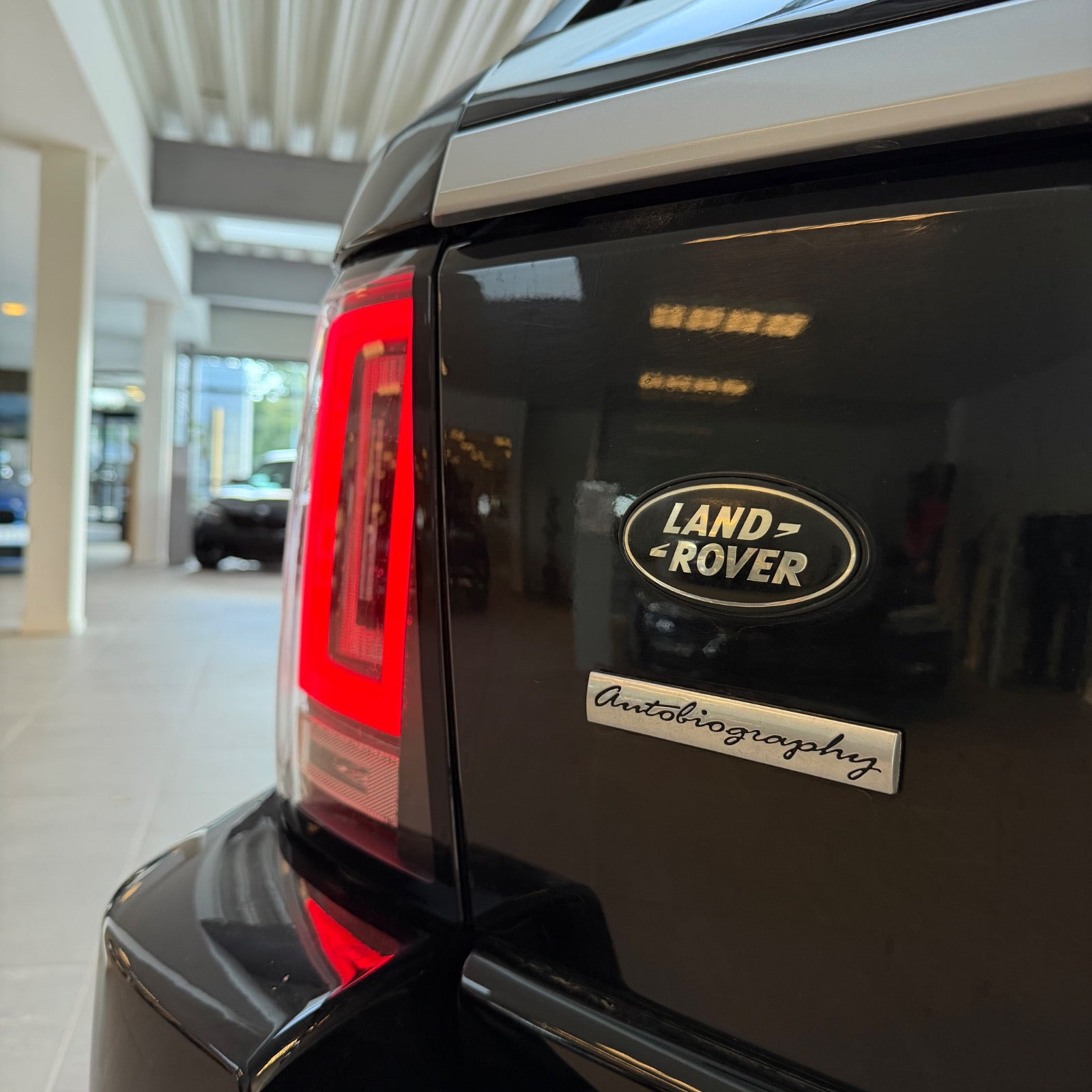 Sort Land Rover Range Rover sport fra 2005