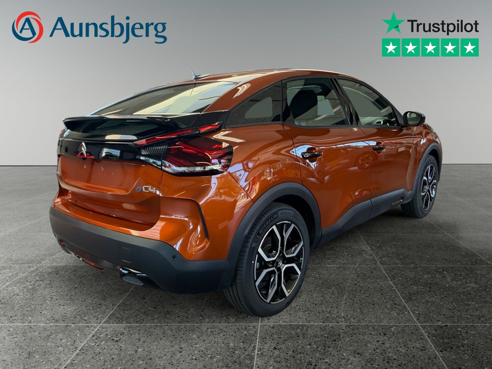 Orange Citroën ë-C4 fra 2022