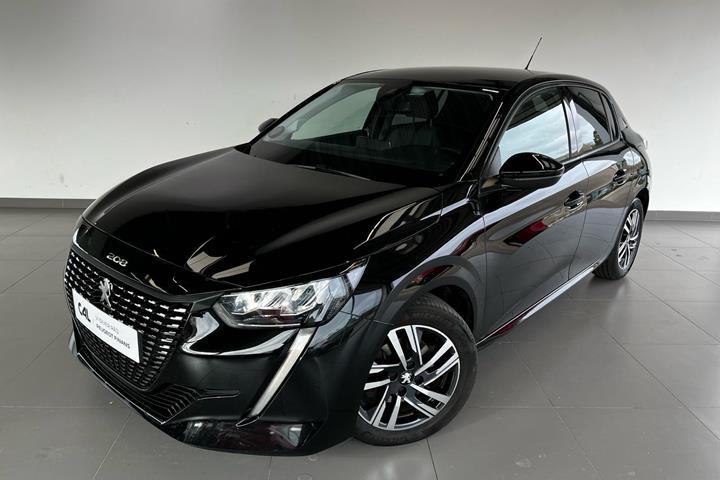 Sort Peugeot 208 fra 2023