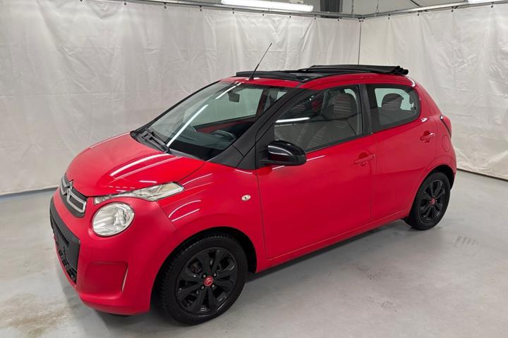 Rød Citroën C1 fra 2016