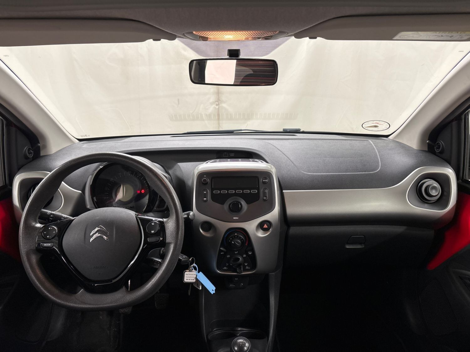 Rød Citroën C1 fra 2016