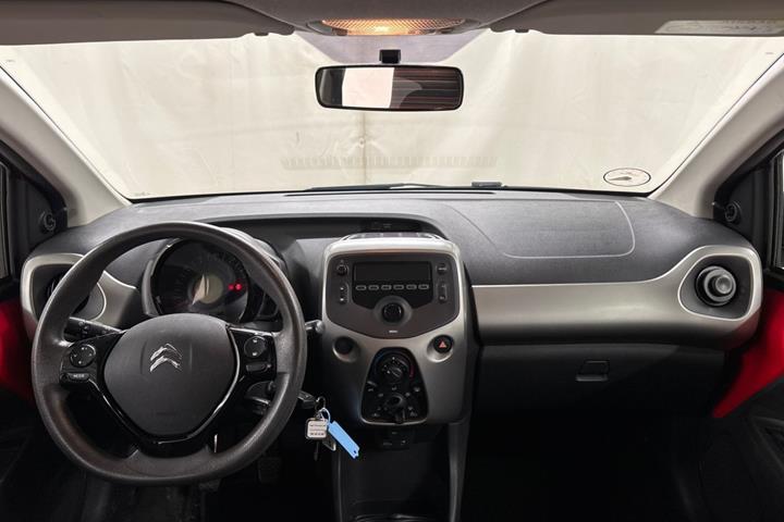 Rød Citroën C1 fra 2016