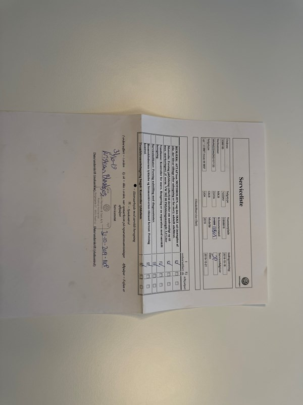 undefined VW up fra 2019