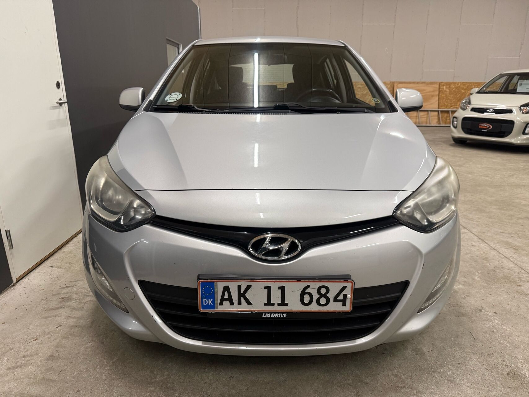 Sølv Hyundai i20 fra 2013