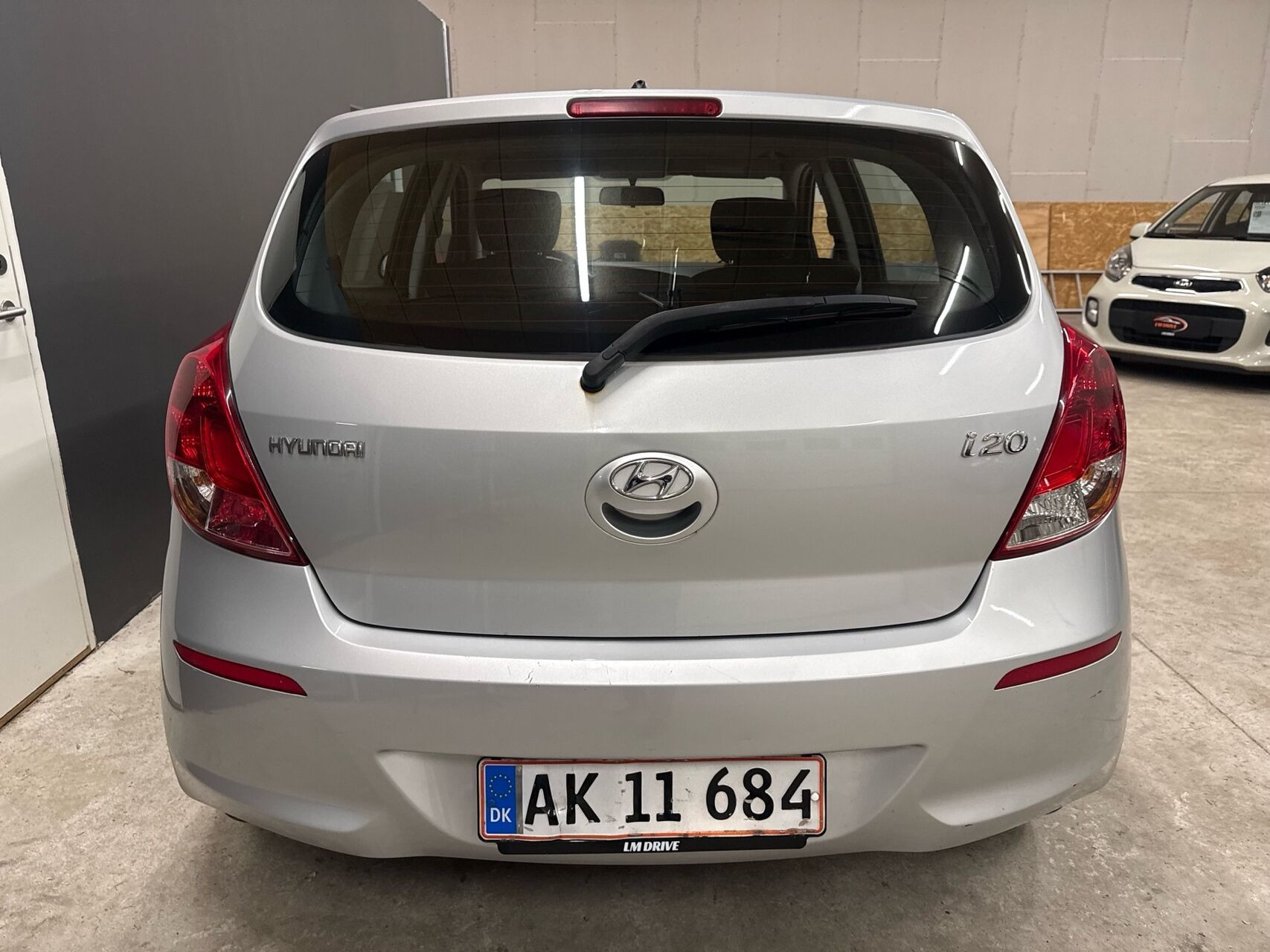 Sølv Hyundai i20 fra 2013