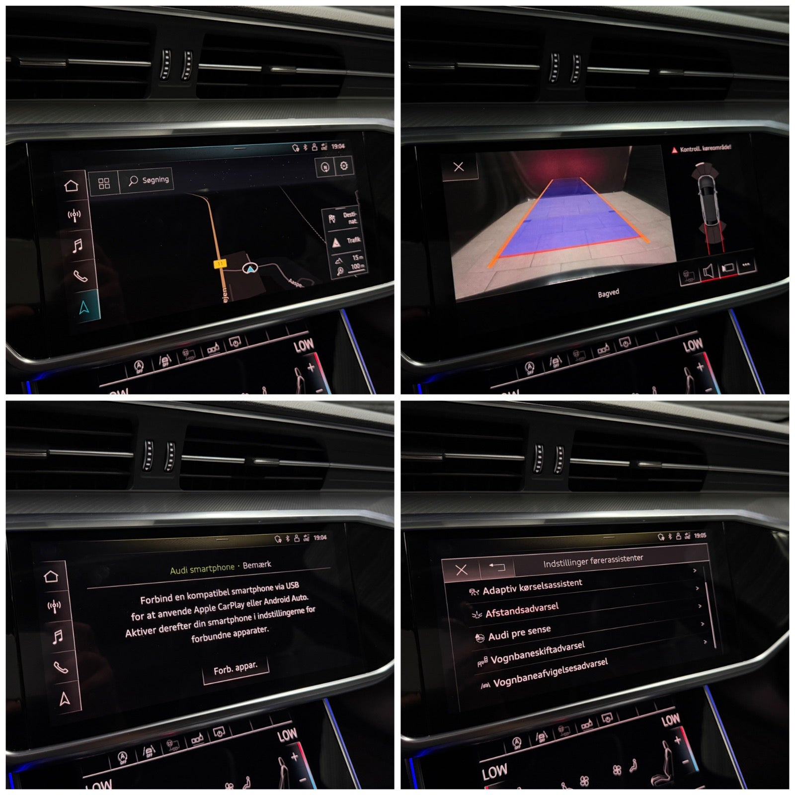 Sort Audi A6 fra 2019